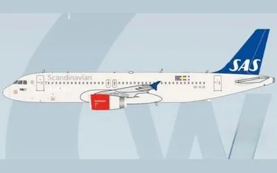 スカンジナビア航空 エアバス A320-200 SE-RJE