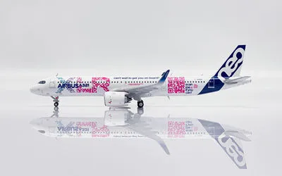 エアバスハウスカラー エアバス A321XLR F-WWAB