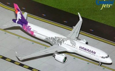 ハワイアン航空 エアバス A321neo N208HA 画像1