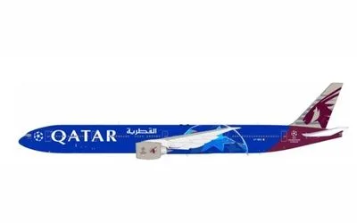 Qatar Airways Boeing 777-300ER A7-BED 1:400 Aviation400