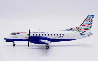 British Airways Saab 340B G-LGNB 1:200 JC Wings
