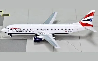 British Airways Boeing 737-400 G-DOCV 1:400 Panda Model