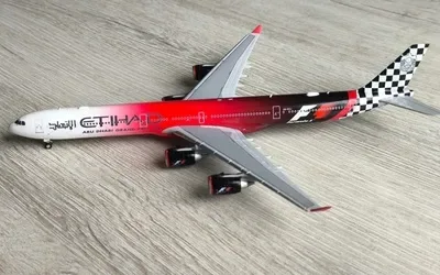 エティハド航空 エアバス A340-600 A6-EHJ 画像1