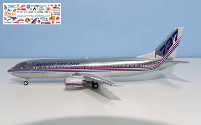 Boeing House Boeing 737-400 N73700 1:400 Panda Model