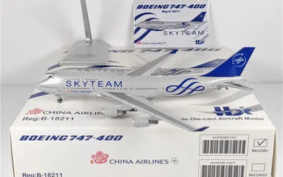 China Airlines Boeing 747-400 B-18211 1:400 HX Models