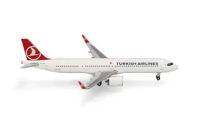 Turkish Airlines Airbus A321neo TC-LPU 1:500 Herpa