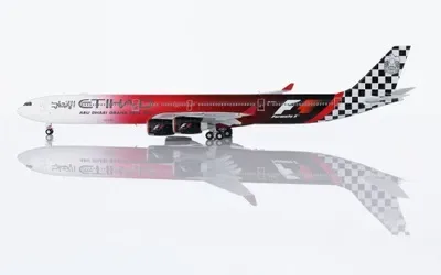 エティハド航空 エアバス A340-600 A6-EHJ 画像1