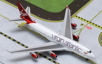 Virgin Atlantic Boeing 747-400 G-VXLG 1:400 GeminiJets