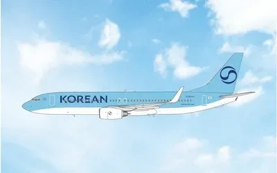 大韓航空 ボーイング 737-800 w/ Winglets HL8240 画像1
