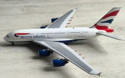 ブリティッシュ・エアウェイズ エアバス A380-800 G-XLEF