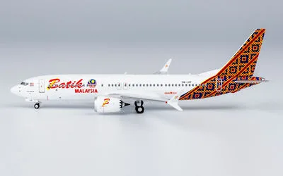 Batik Air Malaysia Boeing 737 MAX 8 9M-LRF 1:400 NG Models
