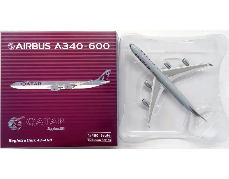 Qatar Airways Airbus A340-600 A7-AGD 1:400 Phoenix Models