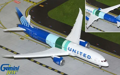 United Airlines Boeing 787-9 N24988 1:200 GeminiJets