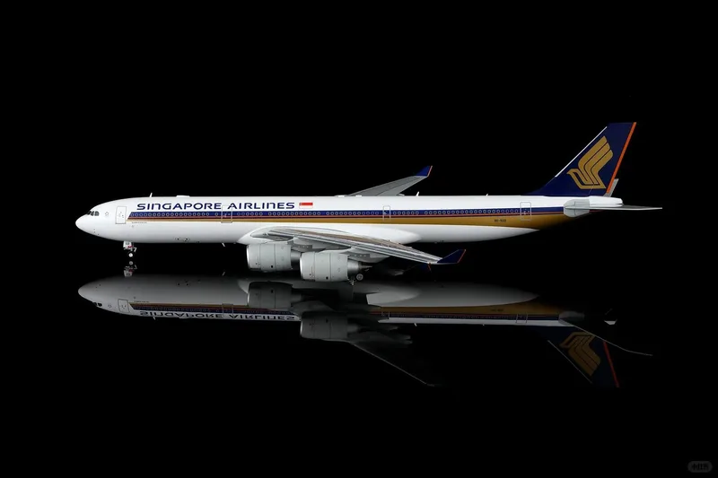 Singapore Airlines Airbus A340-500 9V-SGD 1:200 SQ Wings