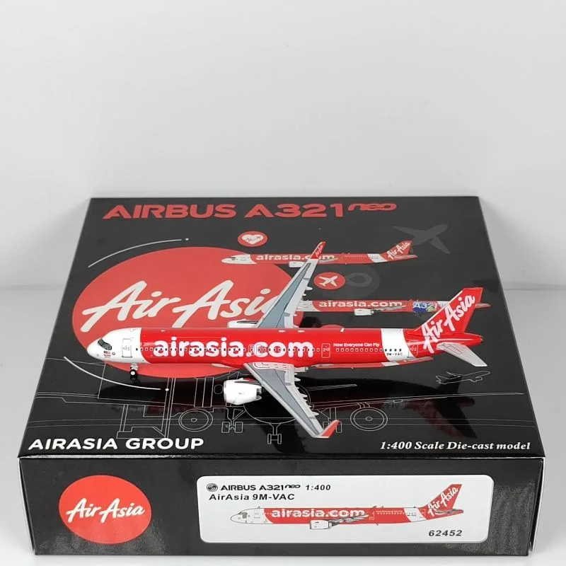 AirAsia Airbus A321neo 9M-VAC 1:400 Panda Model