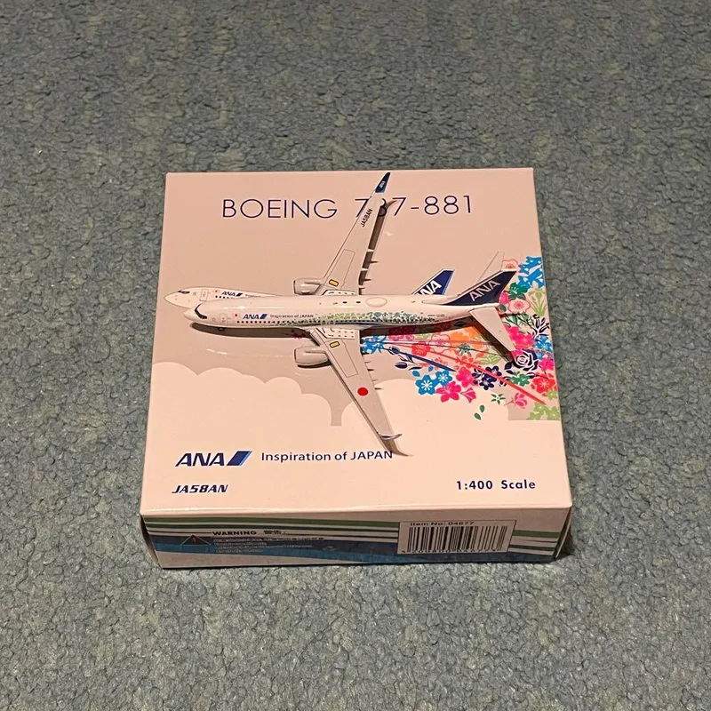 All Nippon Airways (ANA) Boeing 737-800 w/ Winglets JA58AN 1:400 Phoenix Models