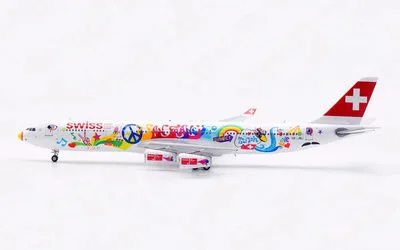 Swiss International Air Lines Airbus A340-300 HB-JMJ 1:400 Aviation400