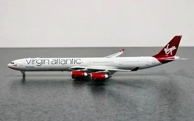 Virgin Atlantic エアバス A340-600 G-VWEB 画像1