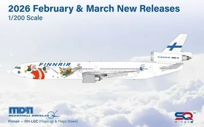 Finnair McDonnell Douglas MD-11 OH-LGC 1:200 SQ Wings