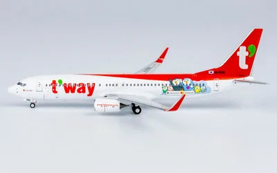T'way Air Boeing 737-800 w/ Winglets HL8086 1:400 NG Models