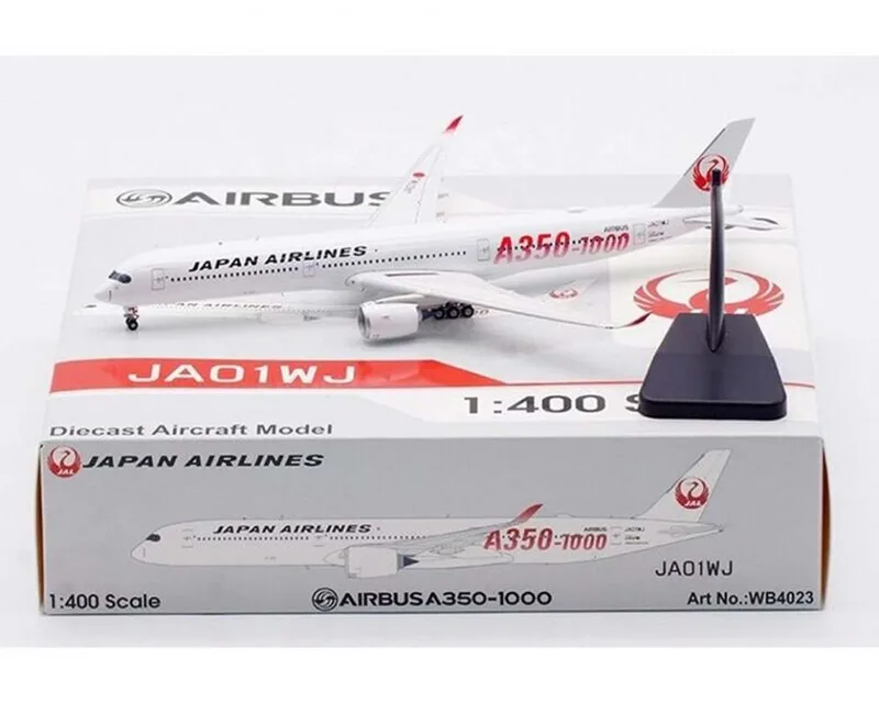 Japan Air Lines (JAL) Airbus A350-1000 JA01WJ 1:400 Aviation400