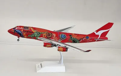 Qantas Airways Boeing 747-400 VH-OJB 1:200 JC Wings