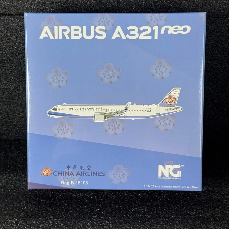 China Airlines Airbus A321neo B-18108 1:400 NG Models