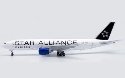 United Airlines Boeing 777-200 N218UA 1:200 JC Wings