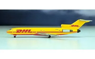 DHL Boeing 727-200F 9M-TGH 1:400 Aeroclassics