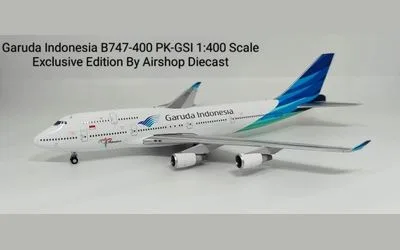 ガルーダ・インドネシア ボーイング 747-400 PK-GSI 画像1