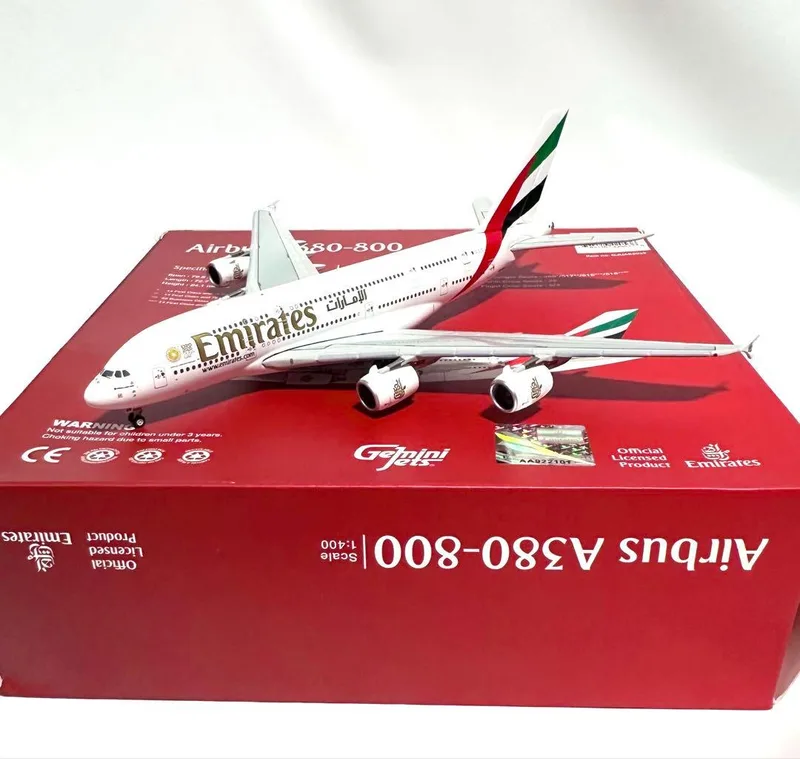 Emirates Airbus A380-800 A6-EVN 1:400 GeminiJets