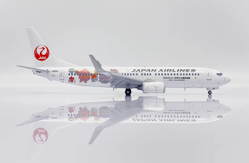 Japan Air Lines (JAL) Boeing 737-800 w/ Winglets JA329J 1:200 JC Wings