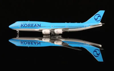 Korean Air Boeing 747-8 HL7638 1:400 HX Models