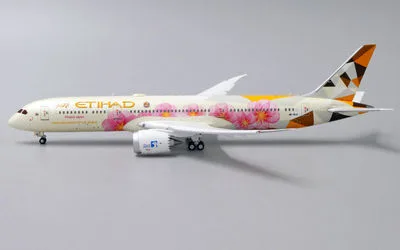 Etihad Airways Boeing 787-9 A6-BLK 1:400 JC Wings
