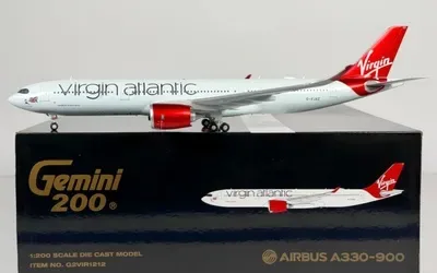 Virgin Atlantic Airbus A330-900 G-VJAZ 1:200 GeminiJets