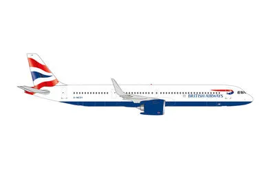 British Airways Airbus A321neo G-NEOY 1:500 Herpa