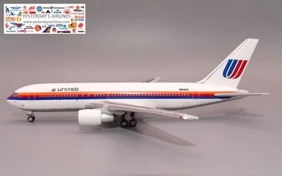United Airlines Boeing 767-200 N613UA 1:400 Aeroclassics